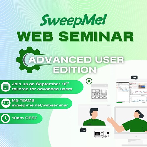 SweepMe! Web Seminar for Advanced Users